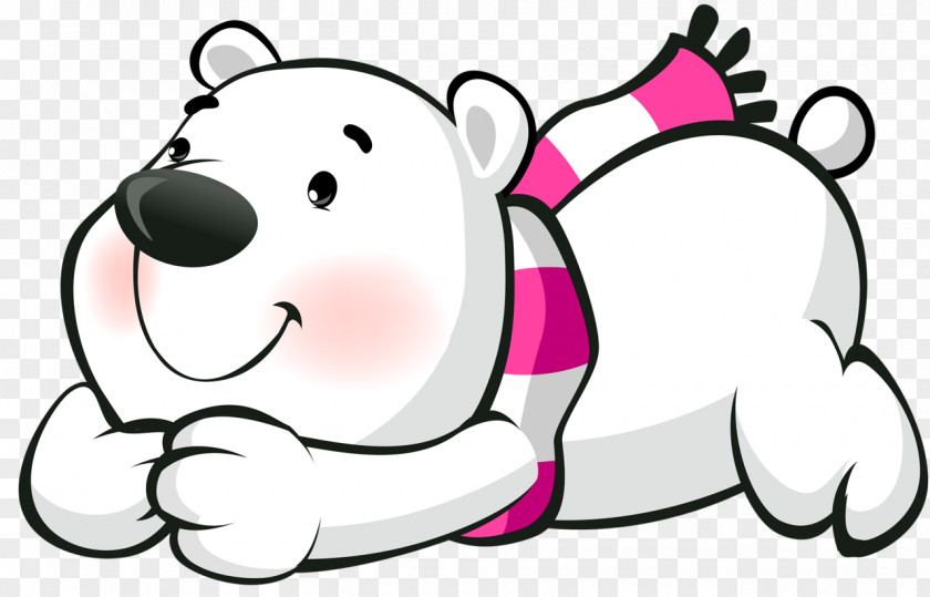 Bear Polar Clip Art PNG