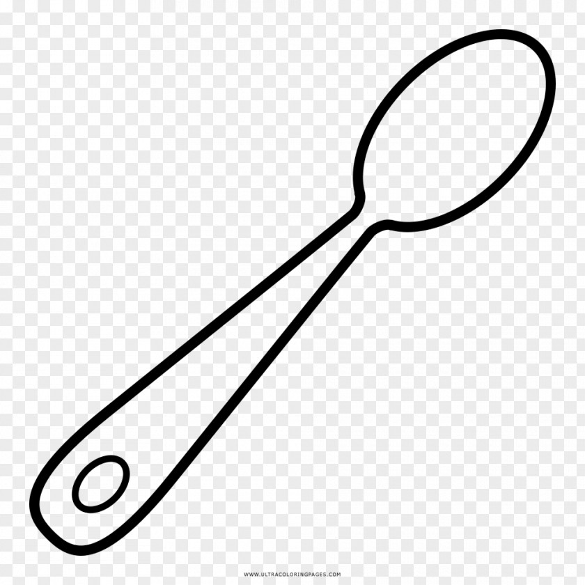 Cartoon Spoon Drawing Coloring Book Cutlery PNG