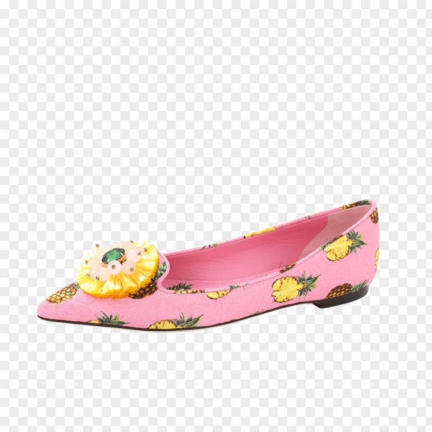 Dolce & Gabbana Shoe Ballet Flat Footwear Toe & PNG