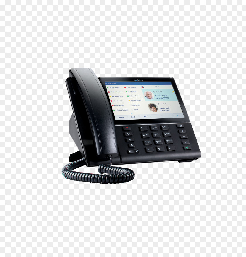Mitel 6873 VoIP Phone Telephone Softphone PNG