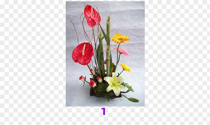 Table Floral Design Cut Flowers Laceleaf PNG