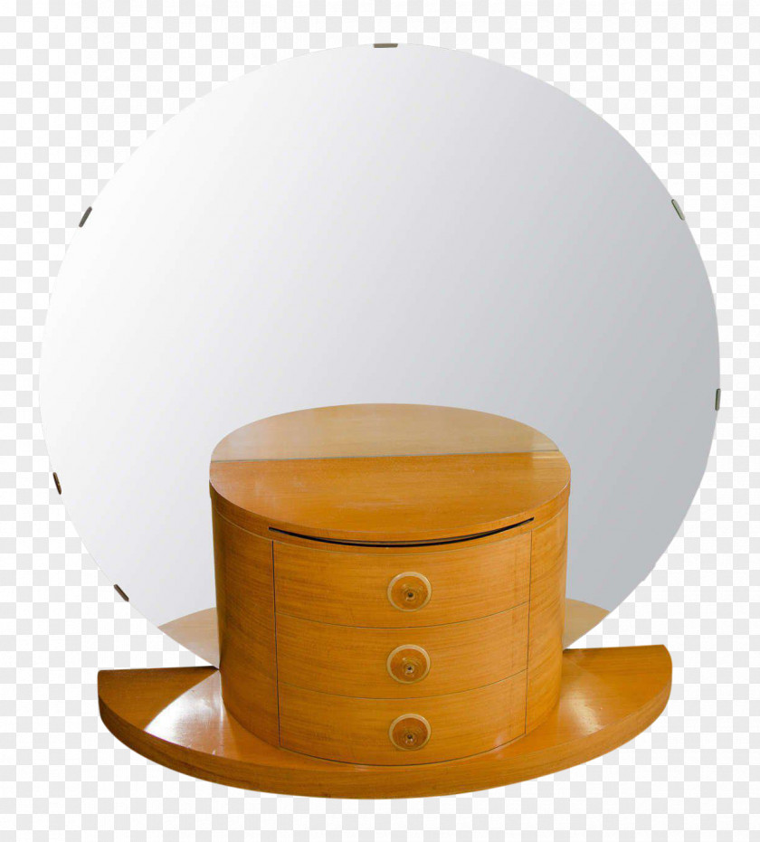 Table Lowboy Art Deco Vanity PNG