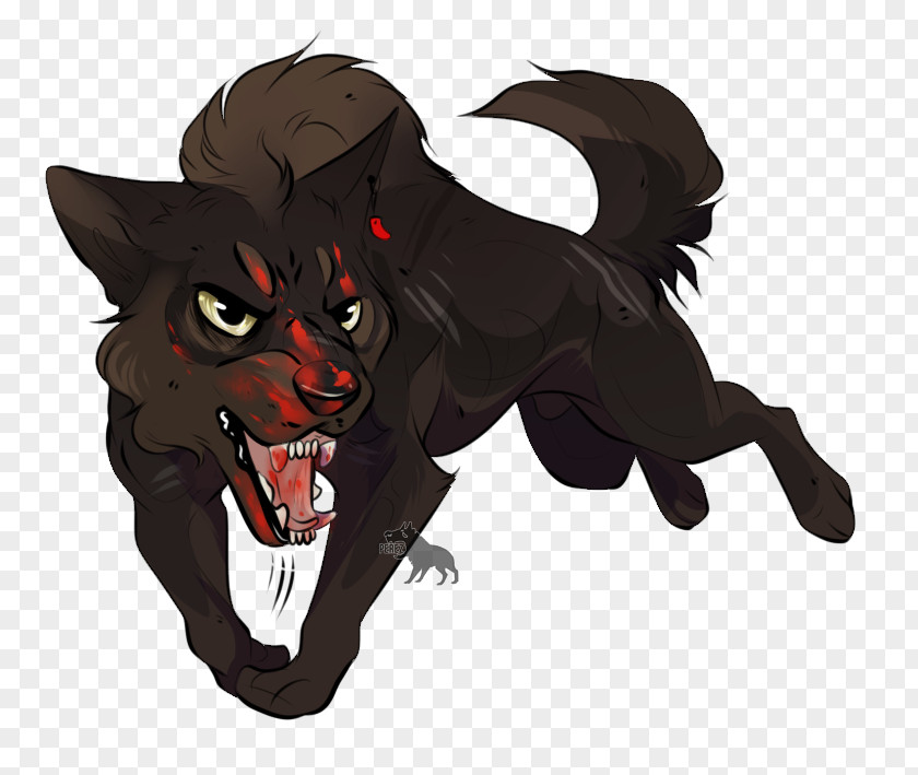 Do Not Litter Cat Werewolf Dog Canidae PNG