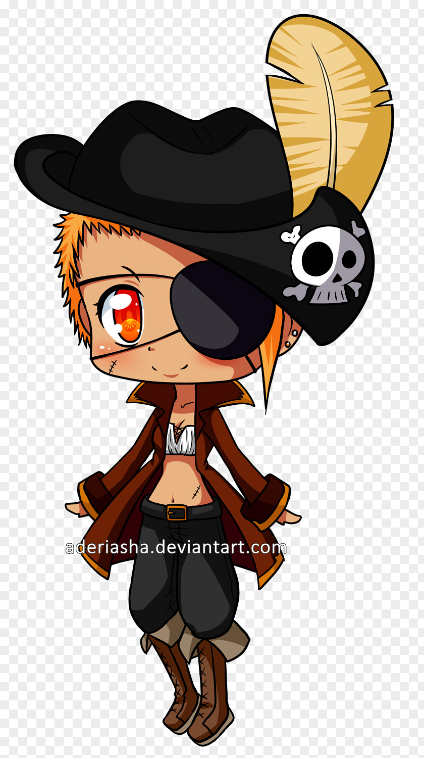 Pirate Woman Character Fiction Glasses Clip Art PNG