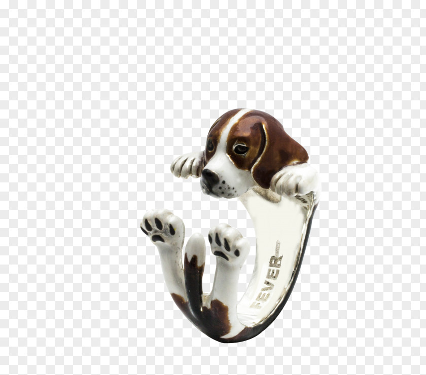 Silver Dog Breed Earring Beagle Sterling PNG