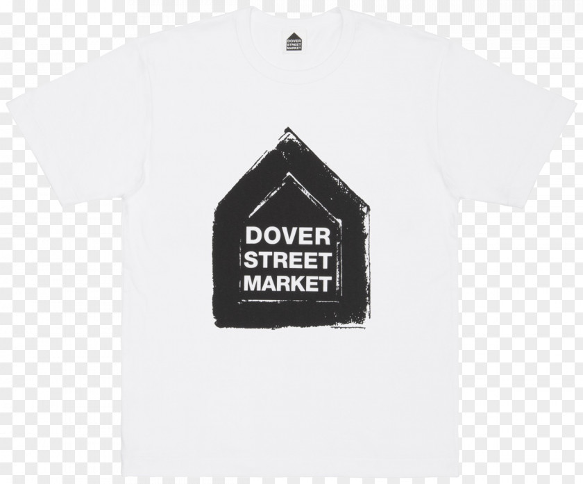 T-shirt Dover Street Market Logo PNG