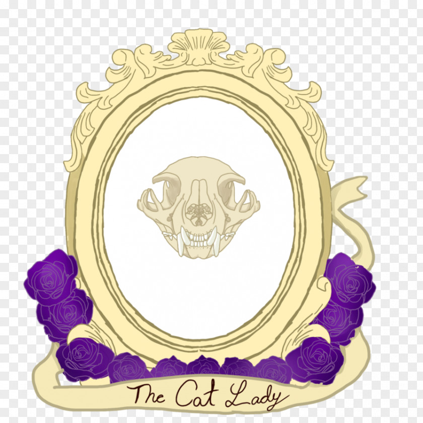 Cat Lady Picture Frames PNG