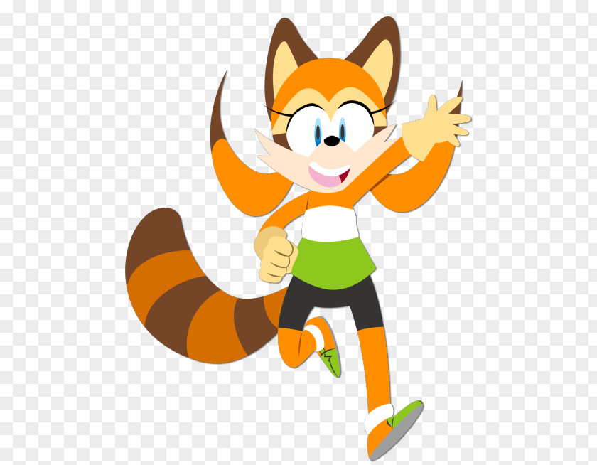 Marine The Raccoon Sonic Rush Adventure Cosmo Character PNG