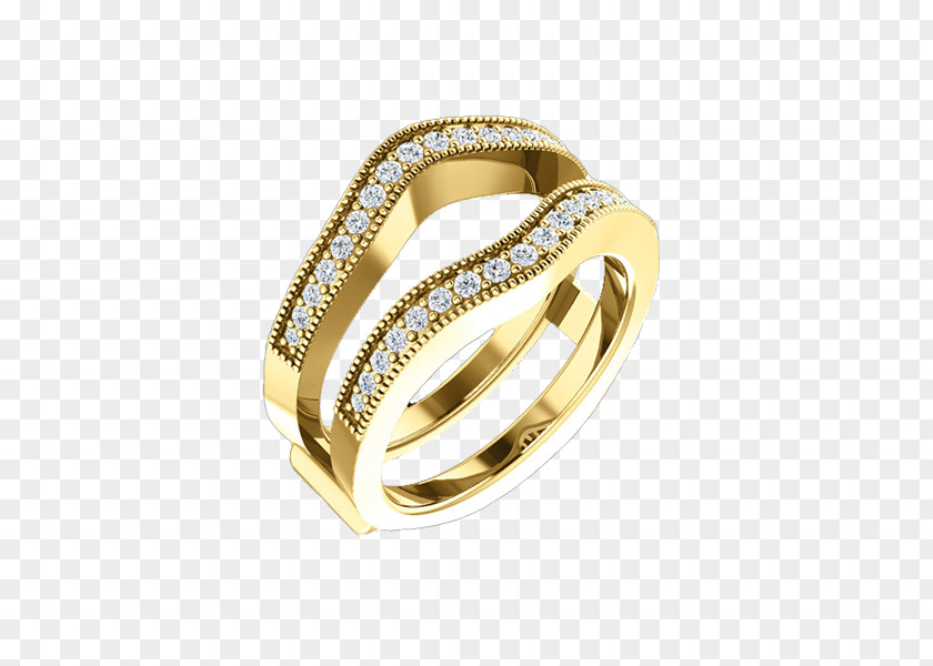 Ring Guard Enhancers Gold Jewellery Solitaire PNG