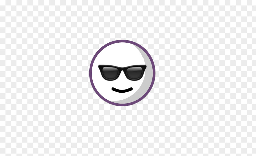 Smiley Sunglasses Text Messaging Font PNG