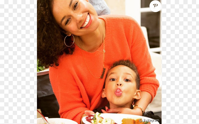 Alicia Keys Terria Joseph Celebrity Son Blended Family PNG