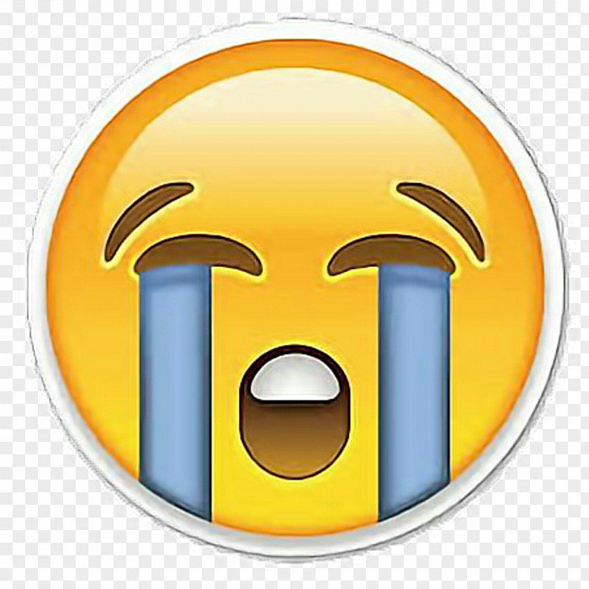 Emoji Face With Tears Of Joy Emoticon Clip Art PNG