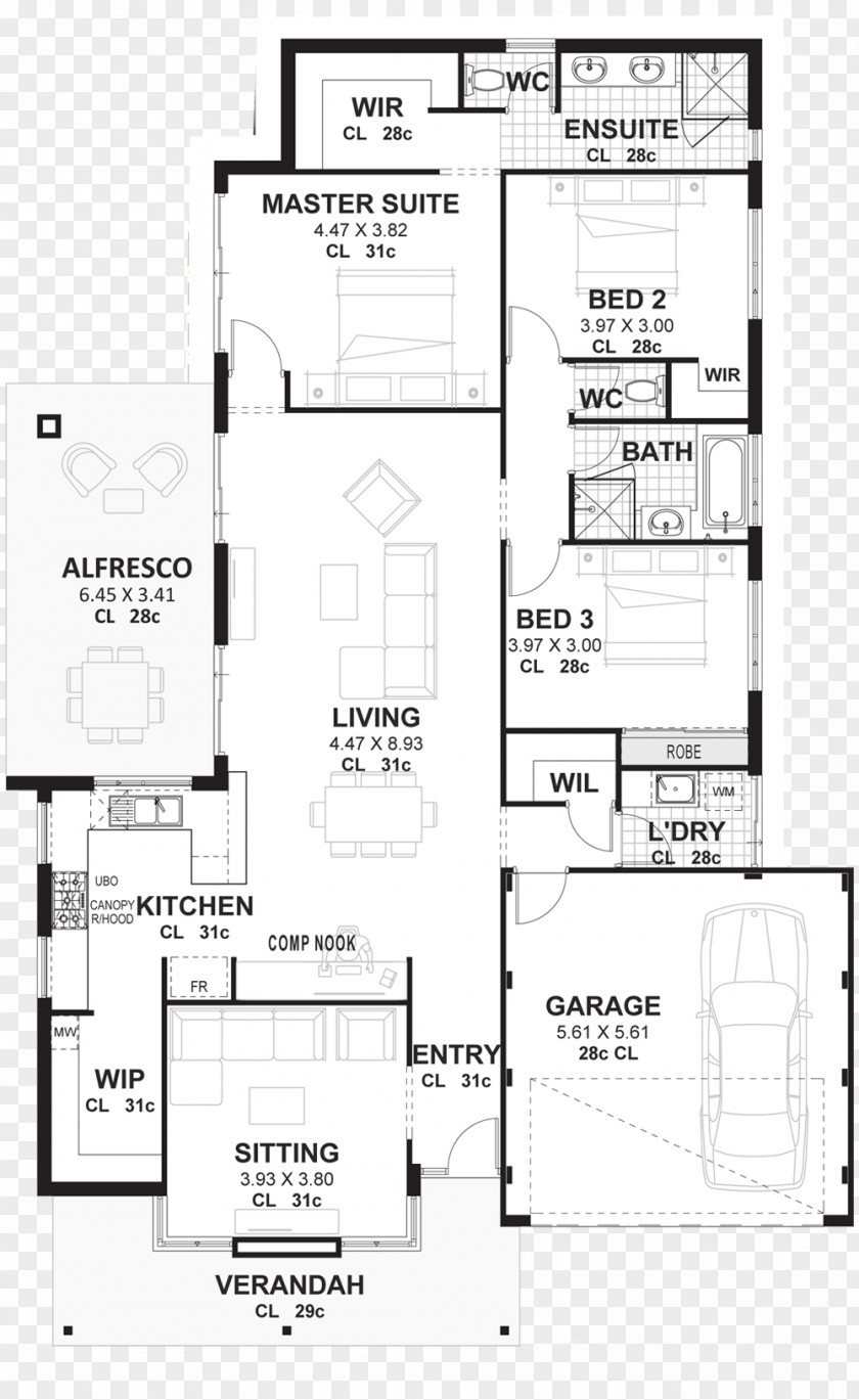 Indoor Floor Plan House Bedroom PNG