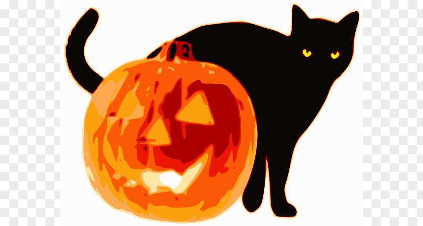 Jack O Lantern Clipart Cat Pumpkin Halloween Jack-o-lantern Clip Art PNG