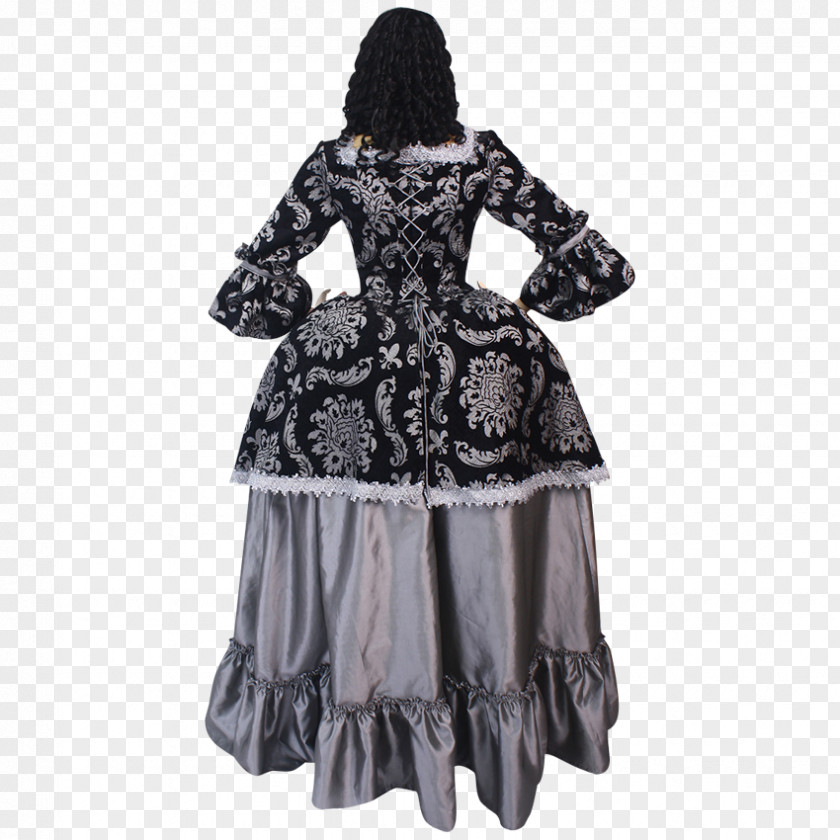 Renaissance Gown Costume Design Outerwear Sleeve Dress PNG