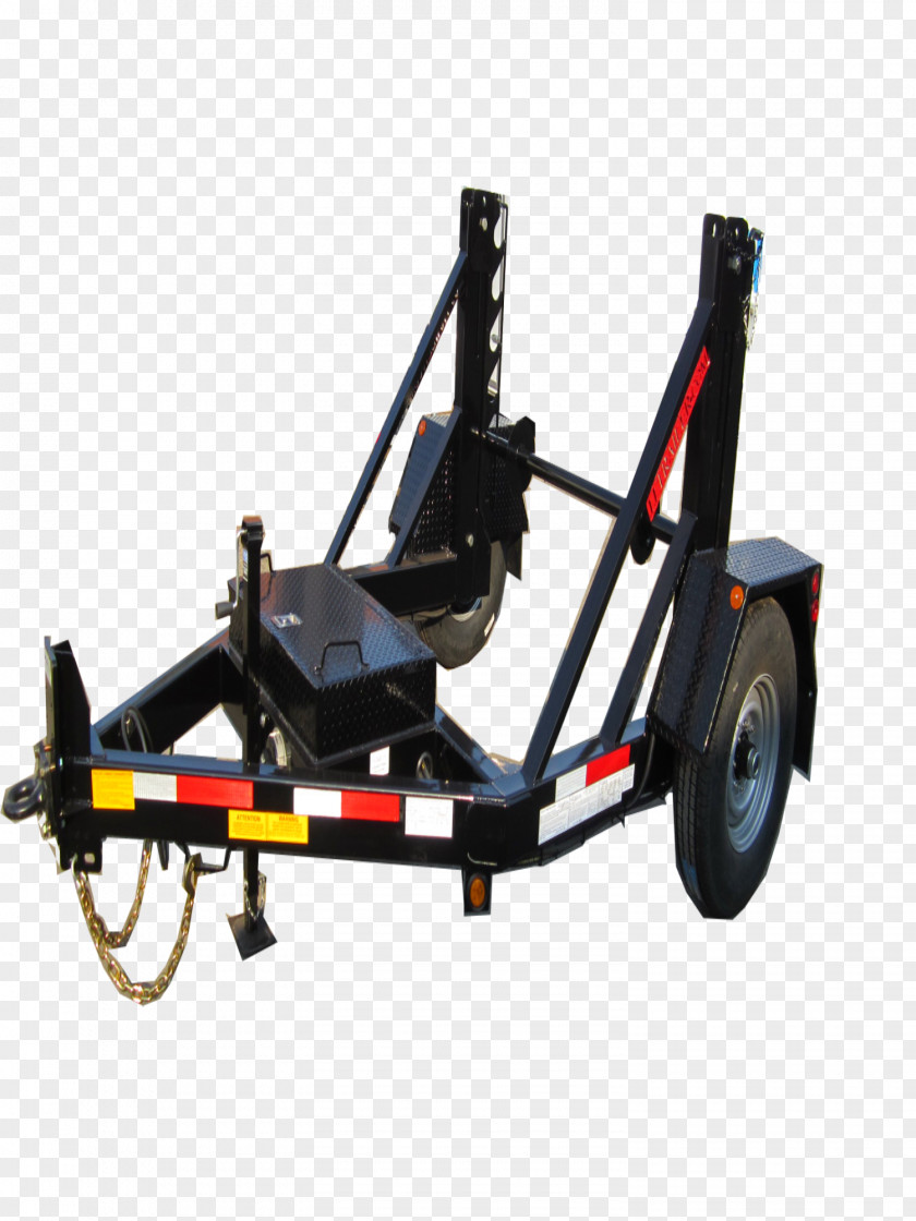 Car Cable Reel Trailer Machine PNG