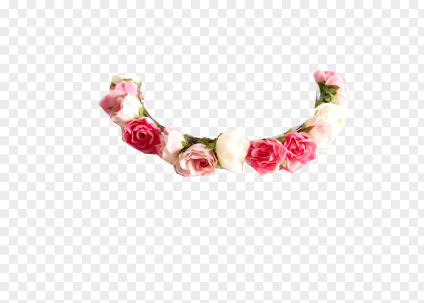 Crown Wreath Necklace Flower PNG