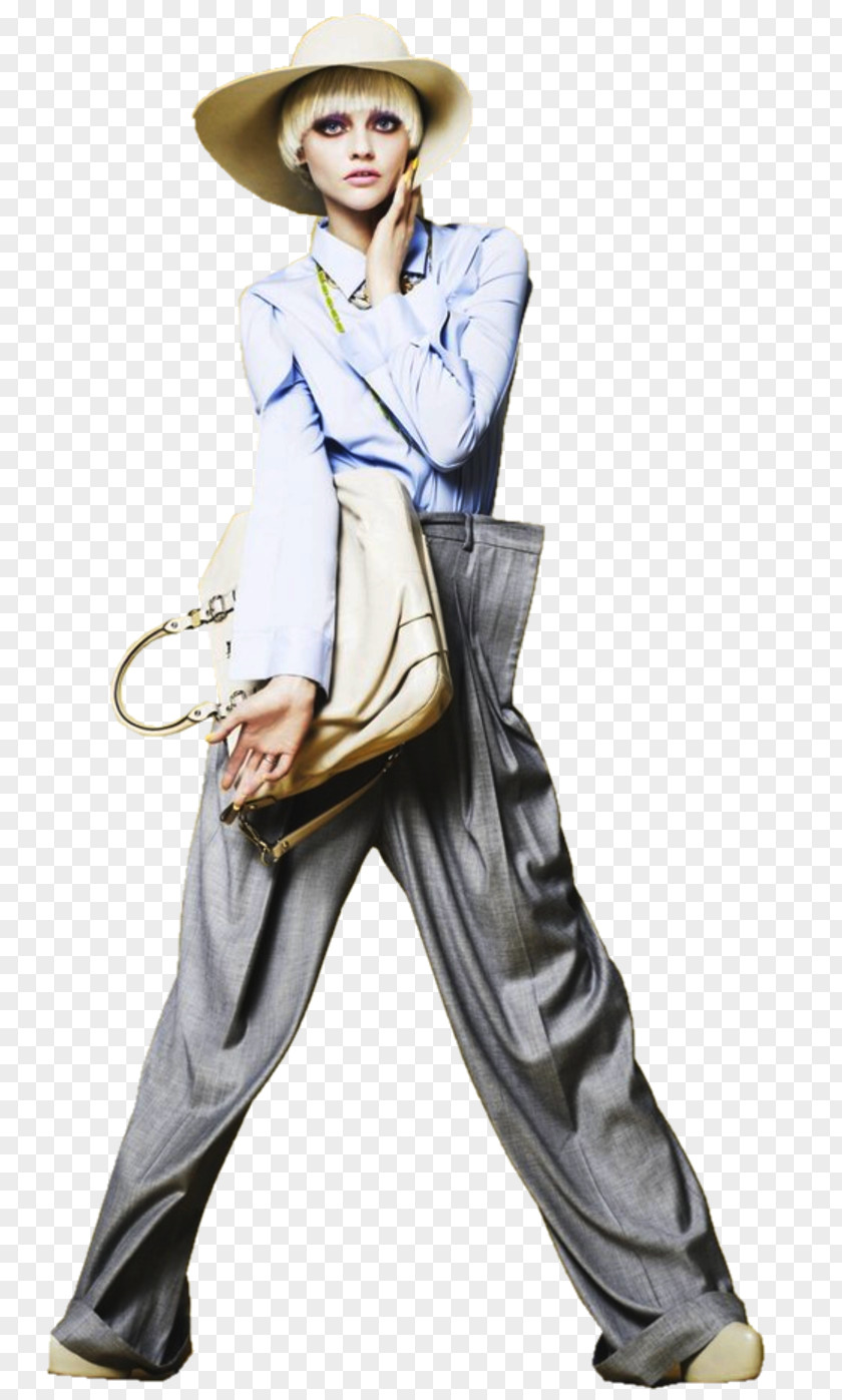 Femme Costume Design Headgear Pants Fashion PNG