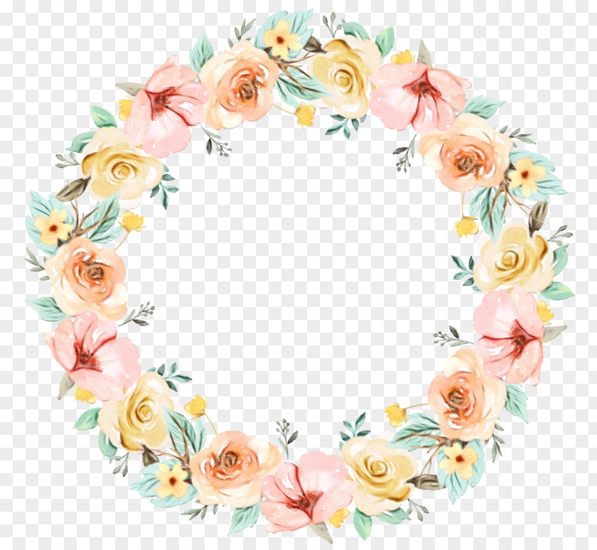 Floral Design Wreath Cut Flowers Petal PNG