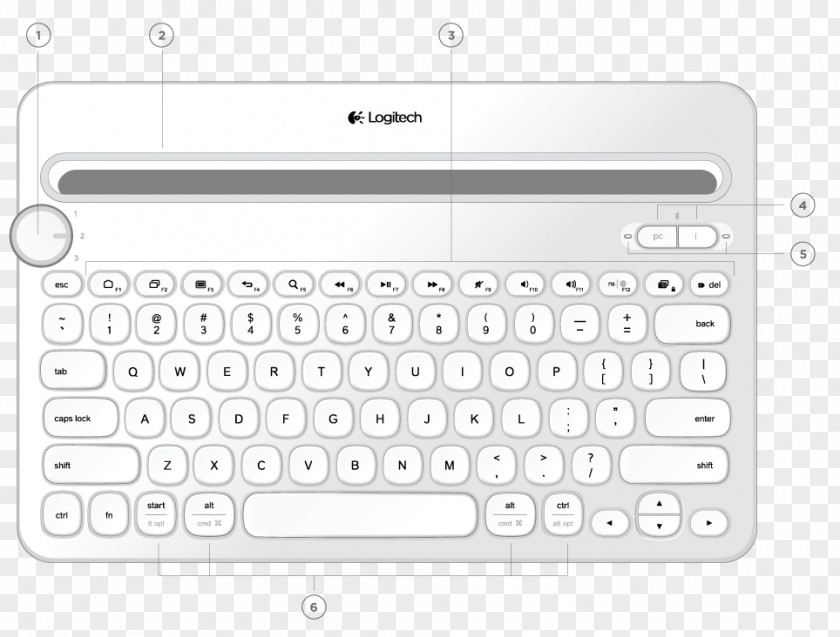 Laptop Computer Keyboard Space Bar Function Key PNG