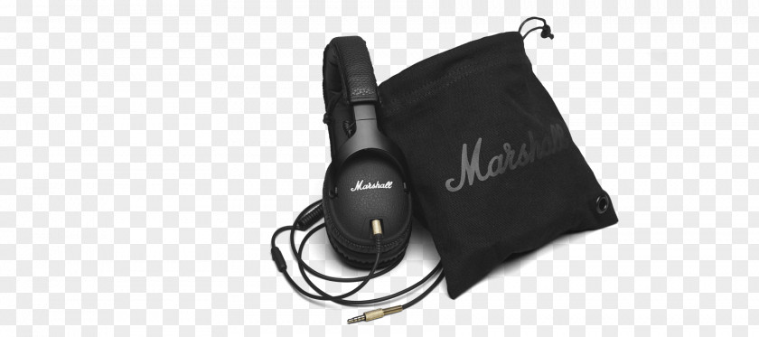 Microphone Headphones Marshall Monitor Sound Studio PNG