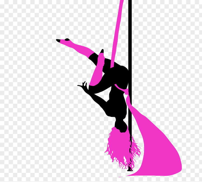 Pole Dance Aerial Silk Acrobatics PNG