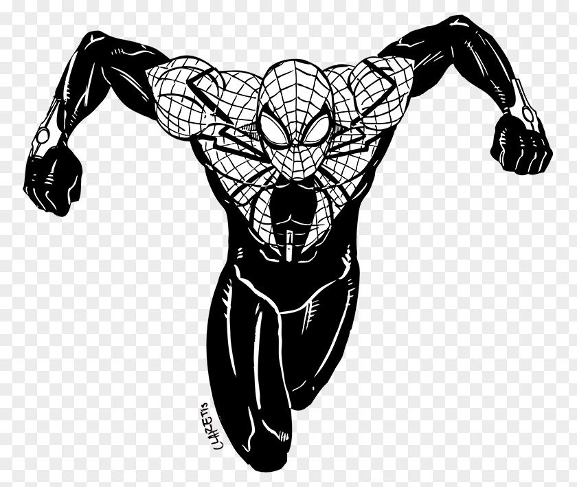 Spider-man The Superior Spider-Man Drawing Quicksilver Line Art PNG