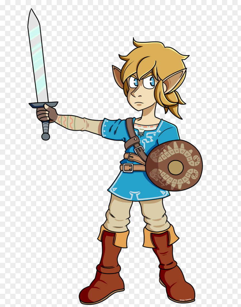 Breath Of The Wild Legend Zelda: Illustration DeviantArt Fan Art PNG