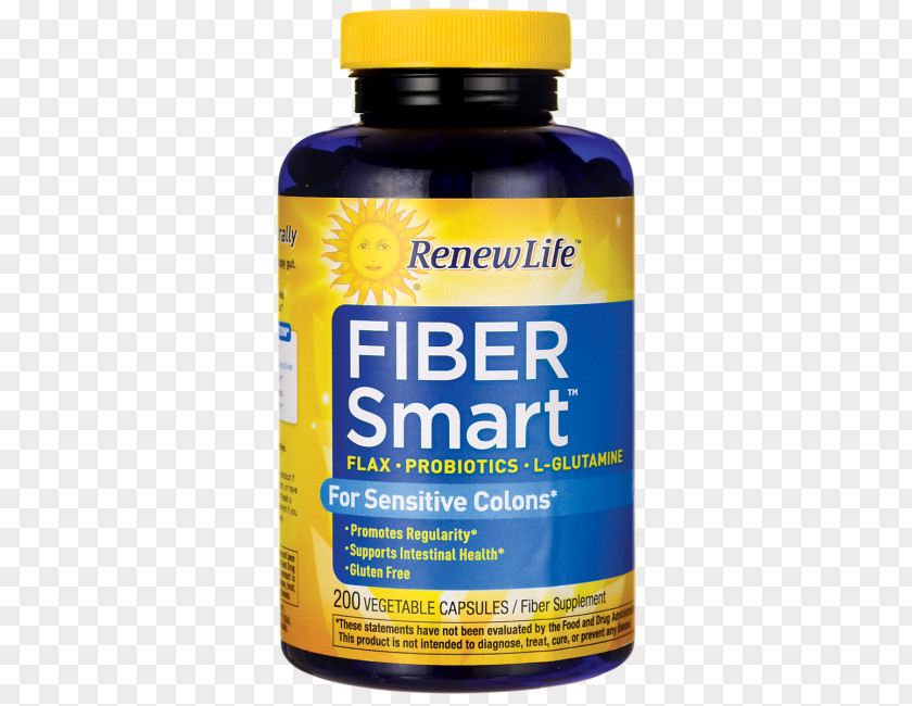 Flax Fiber Supplement Renew Life FiberSmart Product Service Fish Oil PNG