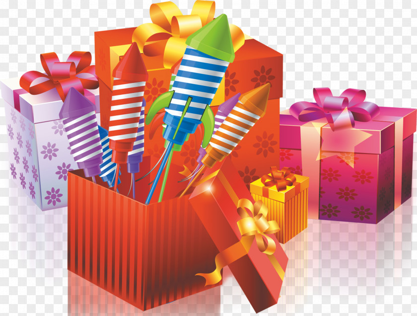 Gift Box Set LTE Diwali PNG