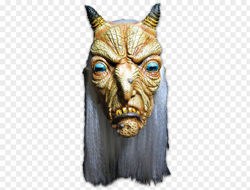 Goat Head Mask Hag Halloween Costume PNG