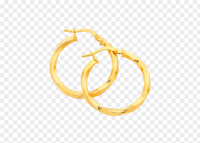 Gold Hoop Bangle Earring Body Jewellery PNG