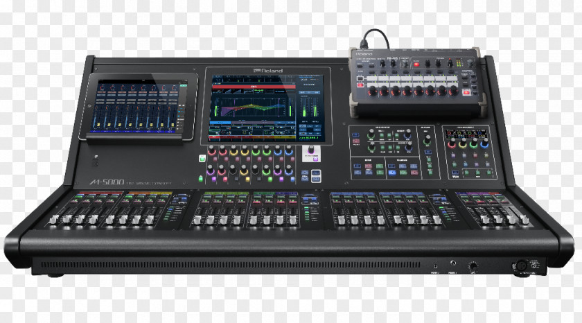 Roland Audio Mixers Digital Mixing Console Corporation Data Vision Mixer PNG