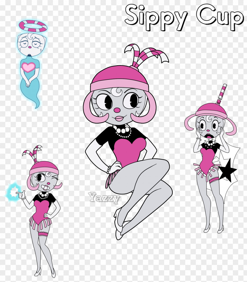 Sippy Cup Cuphead Cartoon Cups PNG