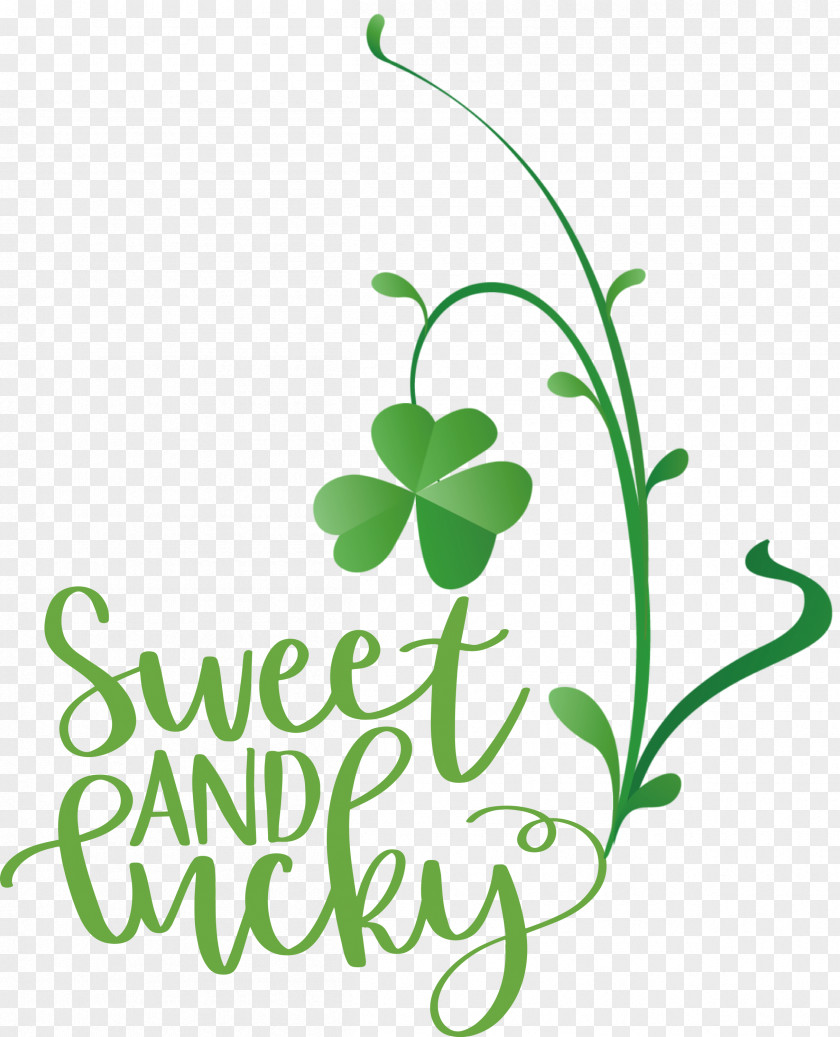 Sweet And Lucky St Patricks Day PNG