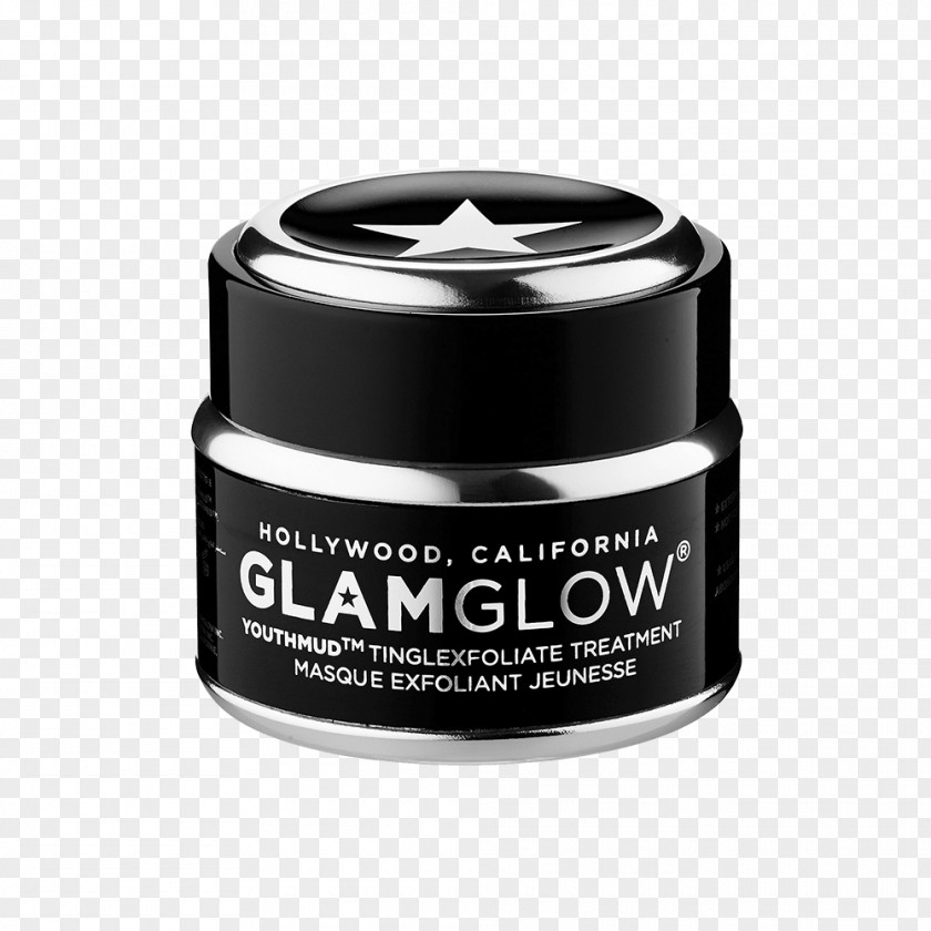 Club Vip Treatment GLAMGLOW YOUTHMUD Tinglexfoliate Cosmetics Cream Face Beauty PNG