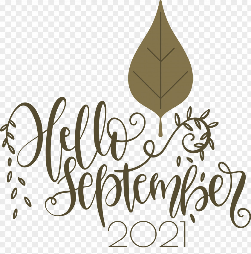 Hello September September PNG