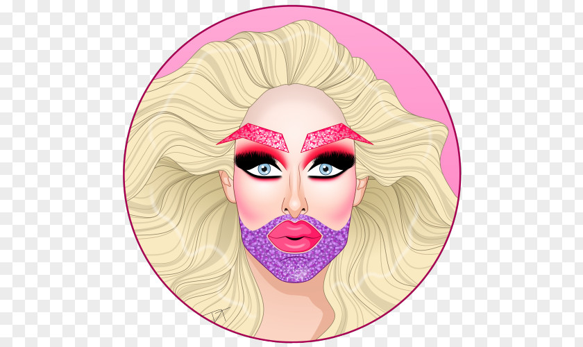 Pearl Drag Queen Milk RuPaul's Race Drawing Cheek PNG