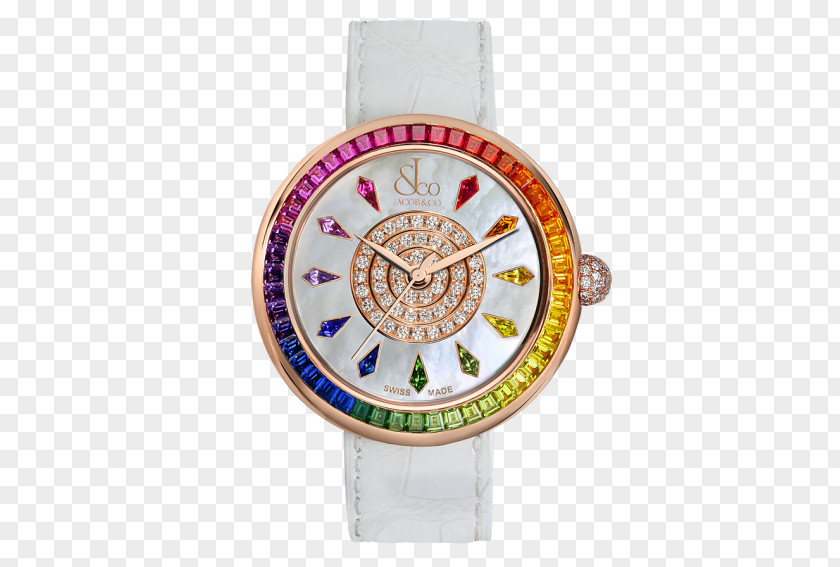 Rainbow Roses Rings Jacob & Co Counterfeit Watch Clock Jewellery PNG