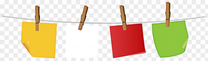 Rectangle Red Post-it Note PNG