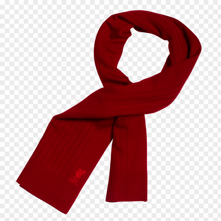 Red Liverpool Scarf PNG Scarf, red scarf clipart PNG