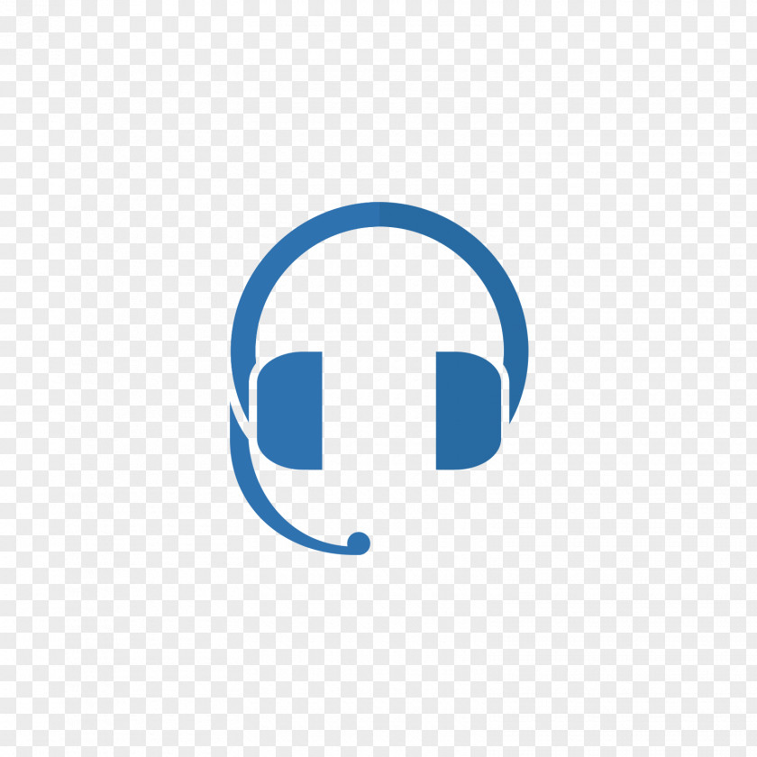 Blue Headset Model Headphones Digital Data PNG