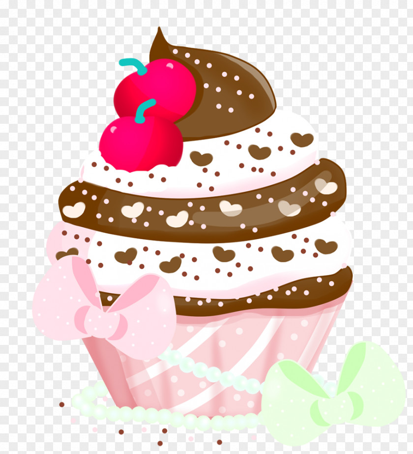 Cup Cake Cupcake Torte Art Drawing PNG