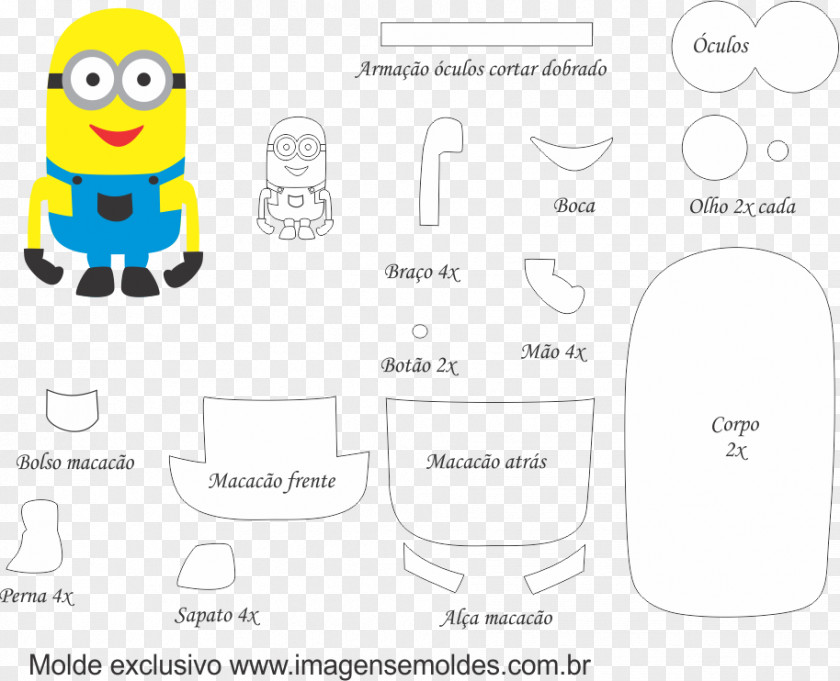 Imagens De Peixe Minions Handicraft Notebook Felt Drawing PNG