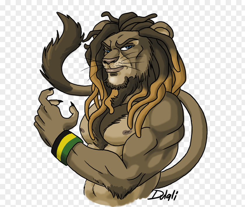 Lion Dreadlocks Cartoon Drawing Iozan PNG