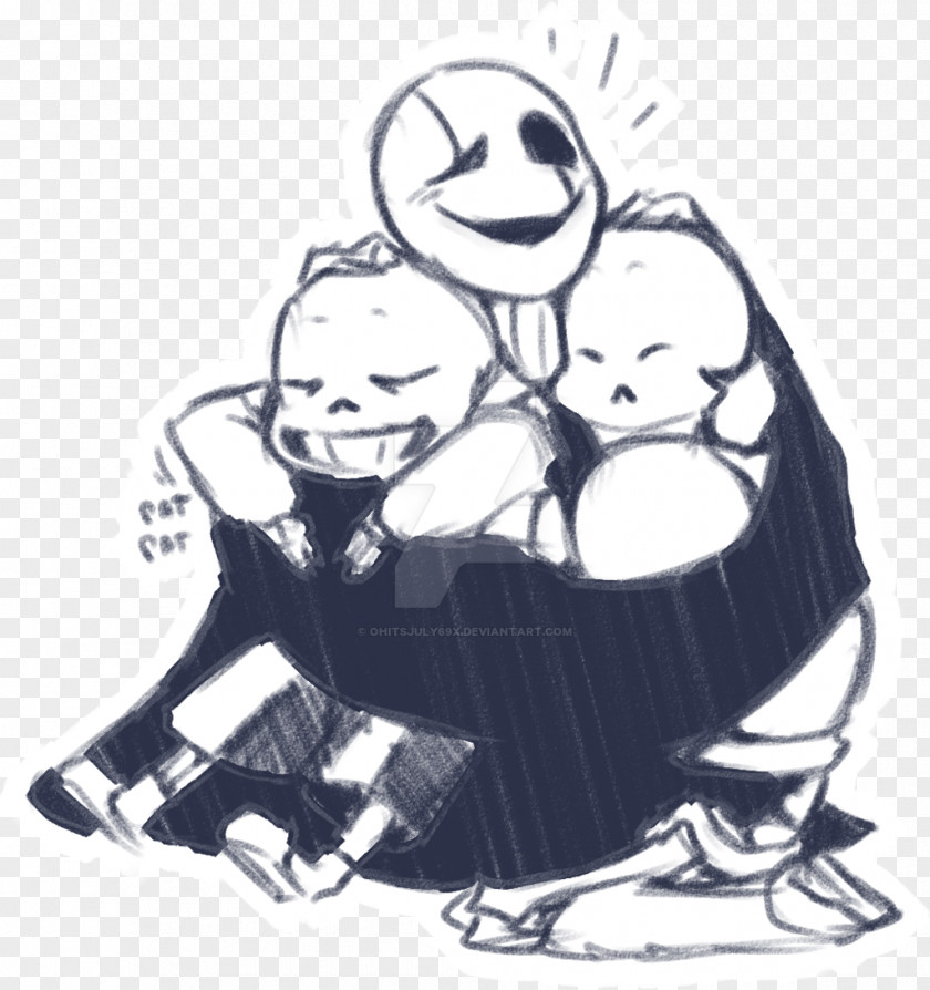 Love Hug Undertale Goopy Father Papyrus PNG