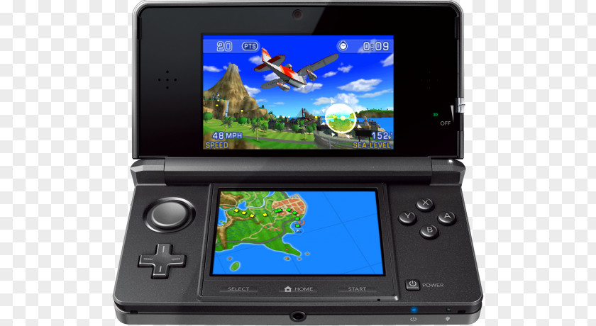 Nintendo Pilotwings Resort Wii 3DS Video Game PNG