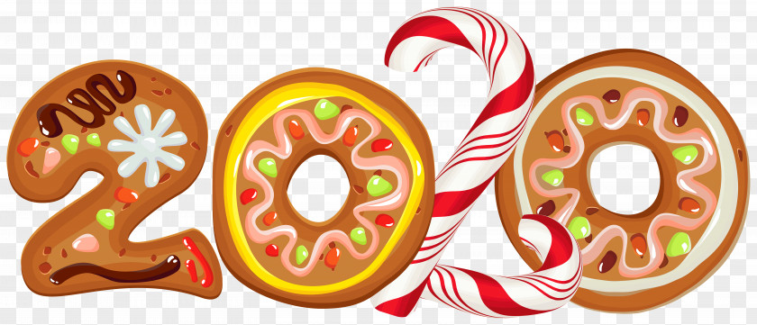 Baked Goods Doughnut Candy Cane PNG
