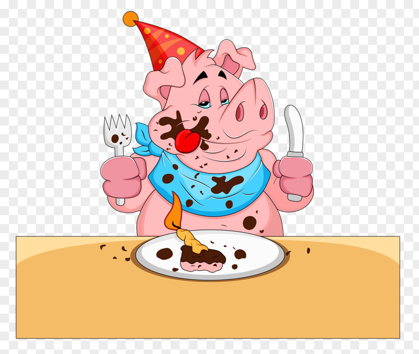 Eat Pig Domestic Royalty-free Illustration PNG