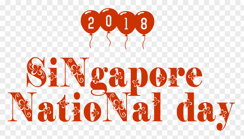 Happy 2018 Singapore National Day. PNG